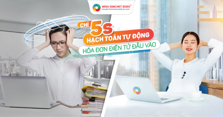 Xu thế Phần mềm kế toán mới: Nhập liệu hóa đơn điện tử tự động hay vẫn nhập liệu bằng tay?