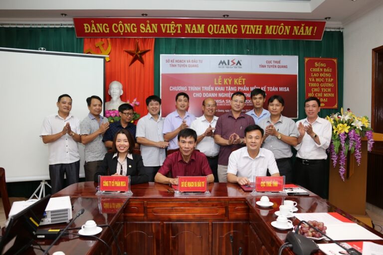 MISA tặng phần mềm kế toán cho Doanh nghiệp mới Tuyên Quang