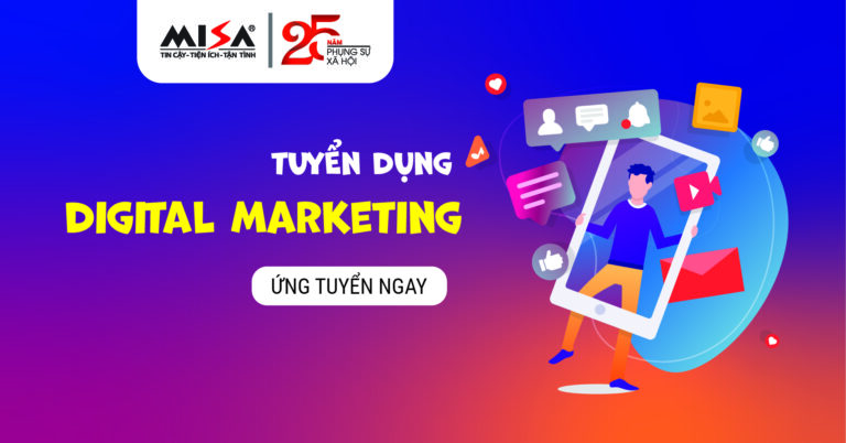 Tuyển dụng Chuyên viên Digital Marketing