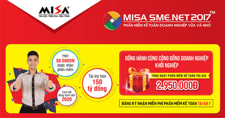 MISA tiếp tục tặng phần mềm kế toán cho DN mới thành lập tại 3 tỉnh Tây Ninh, Đồng Tháp, Ninh Thuận