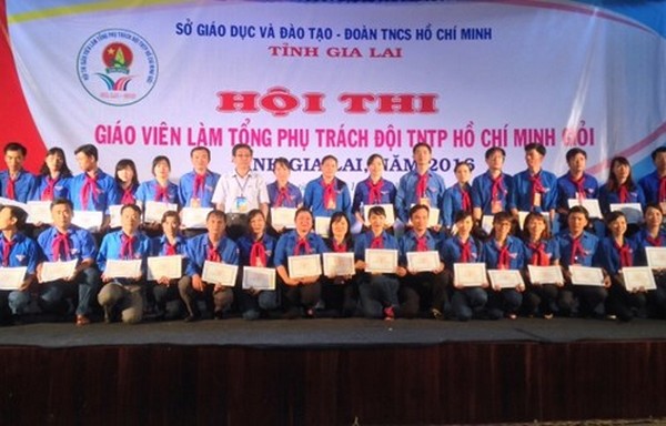 Bế mạc Hội thi Tổng phụ trách giỏi năm 2016 tại Gia Lai