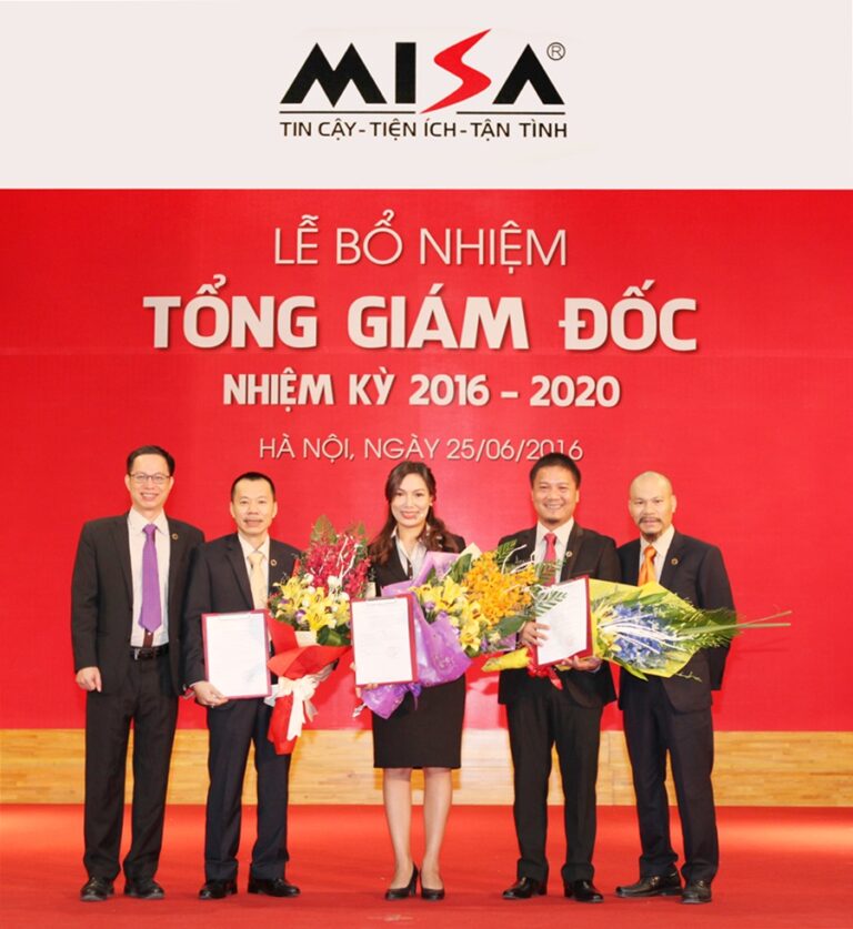 MISA tổ chức lễ bổ nhiệm Tổng Giám đốc nhiệm kỳ 2016 – 2020