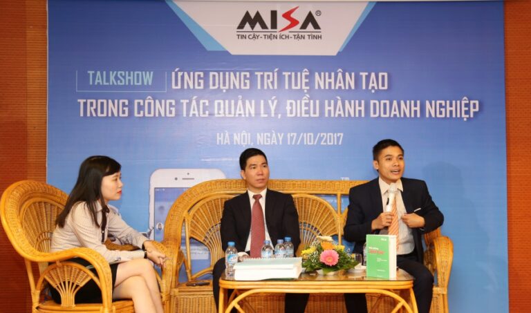 Talkshow Ứng dụng trí tuệ nhân tạo trong công tác quản lý, điều hành doanh nghiệp