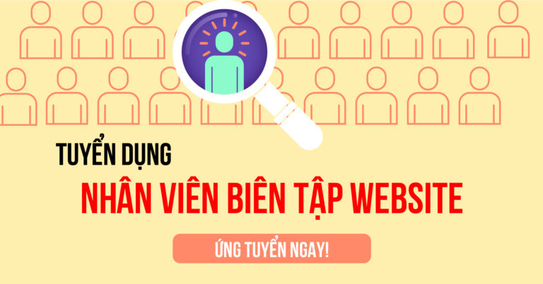 Tuyển dụng Nhân viên biên tập website