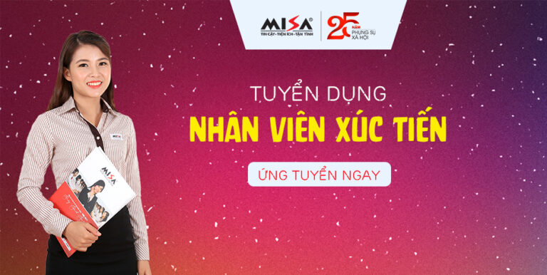 Tuyển dụng Nhân viên xúc tiến bán phần mềm cho khối HCSN