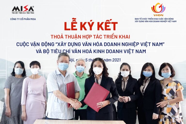 MISA tham gia triển khai Cuộc vận động “Xây dựng văn hóa doanh nghiệp” và Bộ tiêu chí Văn hóa kinh doanh Việt Nam