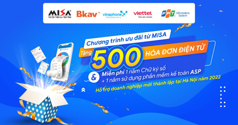 MISA đồng hành cùng UBND TP Hà Nội triển khai chương trình hỗ trợ chữ ký số và hóa đơn điện tử cho doanh nghiệp thành lập mới trên địa bàn Hà Nội năm 2022