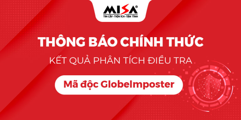 MISA thông báo kết quả phân tích điều tra mã độc GlobeImposter