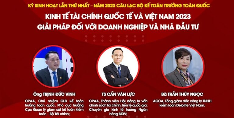 Câu lạc bộ kế toán trưởng toàn quốc tổ chức kỳ sinh hoạt lần thứ 1 năm 2023